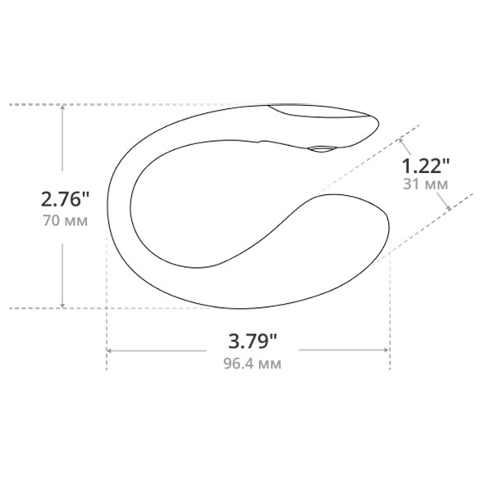 Розовое силиконовое мини виброяйцо 9,5см с управлением через приложение Lovense Lush Mini Smart Vibrating Egg Pink LE-61