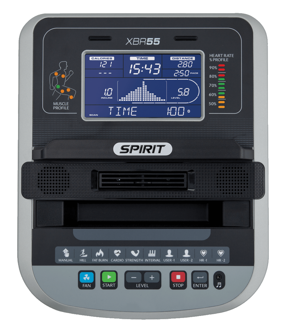 Велотренажер SPIRIT XBR55 (2017)