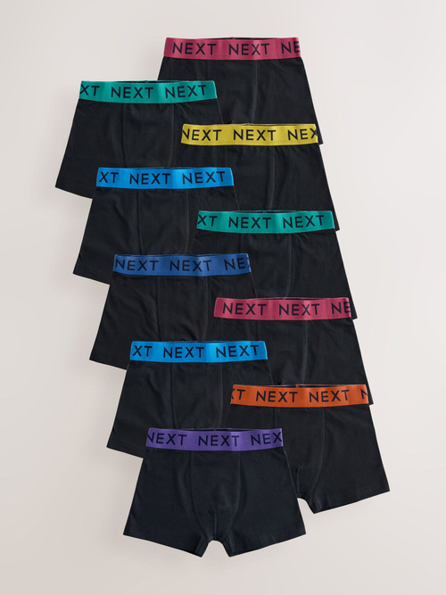 Трусы для мальчика Next AA9-657, 10 шт., Черный