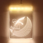 Гирлянда для дома БАХРОМА ш2,0м* в90/70см 36 ламп LED «3D Фантазия»,8 реж., с пультом Д/У, IP-20, Теплый белый (USB)