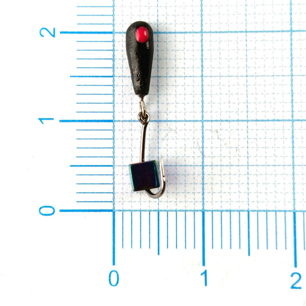 Мормышка Владимирская "Капля-Дипломат" (3мм, 0.7гр)