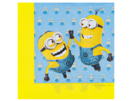 Распродажа Салфетка Миньоны 33см 20шт/Р