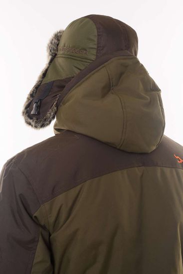 Шапка-ушанка "Winter storm" (хаки)