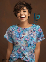 Голубые бабочки