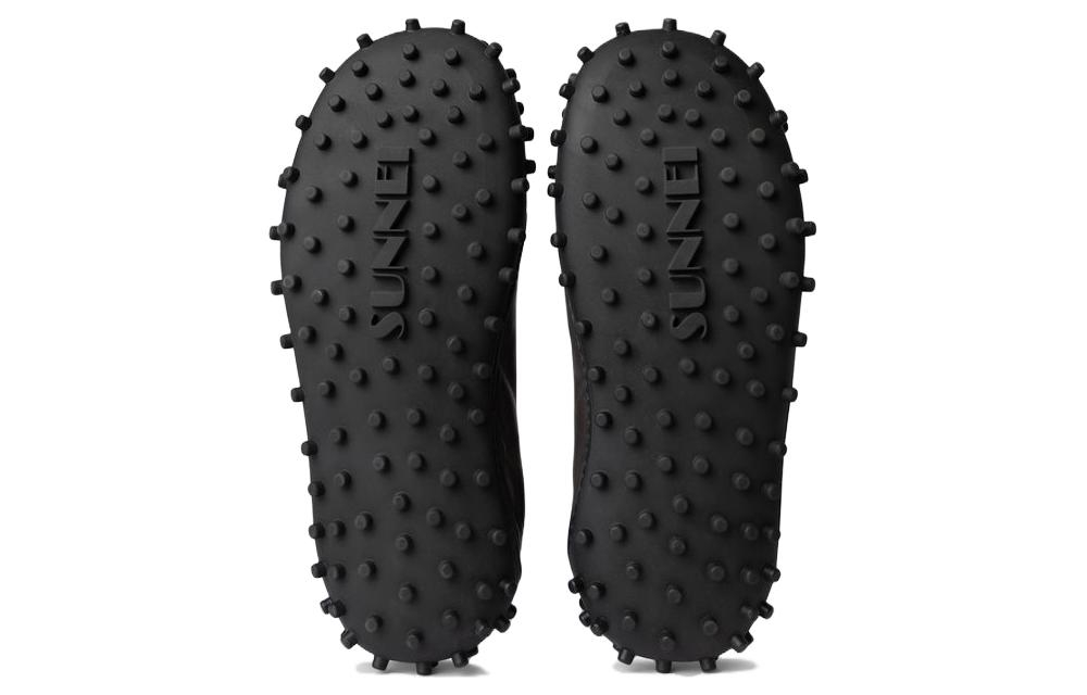 Sunnei Decorative-stitching Round-toe Sneakers