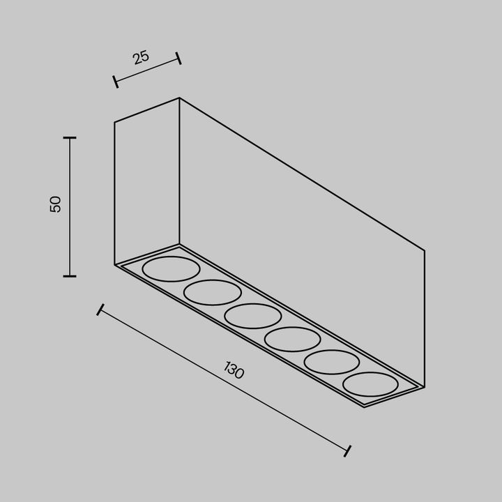 Потолочный светильник Maytoni Technical C066CL-12W3-6K-W