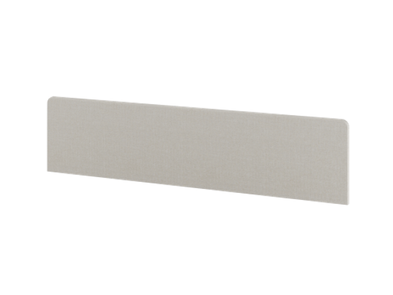 Экран фронтальный ЛДСП ткань Romeo 1500х370х32 512072-002 Слоновая кость