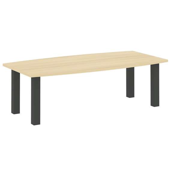 Yalta Стол переговорный LT.SP-2 Акация Лорка/Металл Антрацит 2400*1200*750