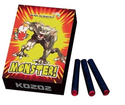 Петарды терочные "Monster" K0202 к-т 20 шт (1/10/500)