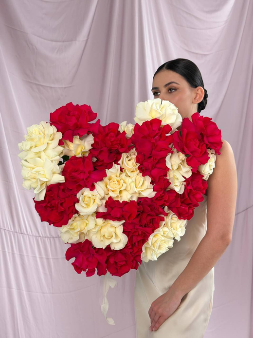 Букет "Французское сердце"