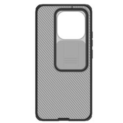 Чехол прозрачный тонированный для Xiaomi 15T, серия CamShield Pro Case (Transparent black) от Nillkin