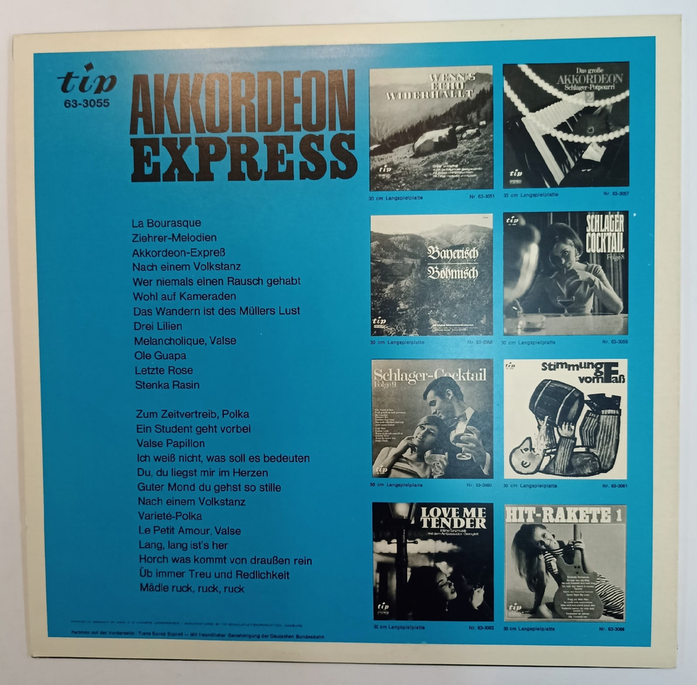 Georg Schwenk Akkordeon Express (Germany 1967)