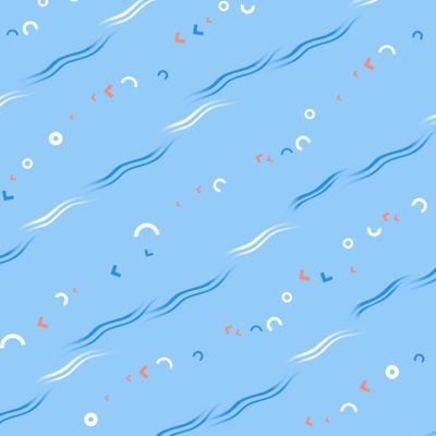 Компаньон к Плывущие девушки на голубом
