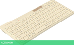 Клавиатура A4Tech Fstyler бежевый (FBK26C AS)