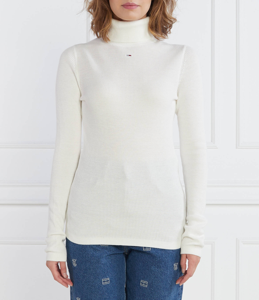 Гольф TJW ESSENTIAL TURTLENECK Tommy Jeans - белый(DW0DW16537)