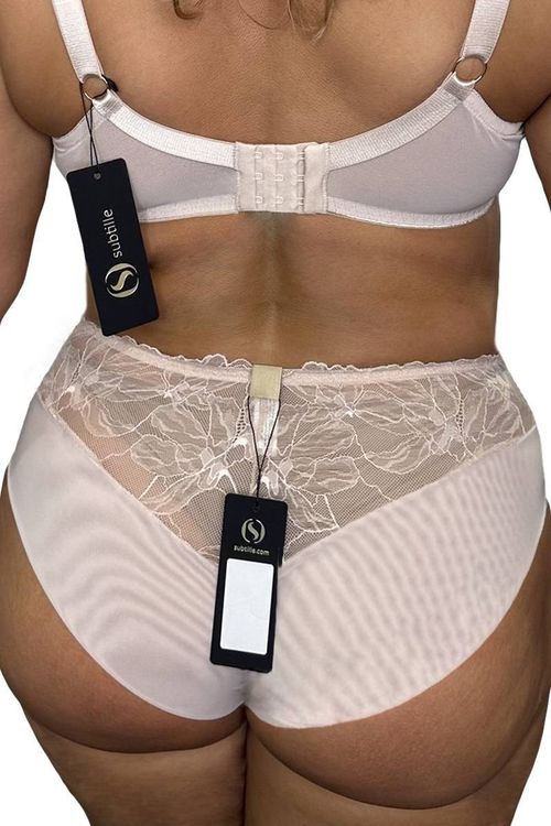 Трусы Subtille Caroline Beige слипы высокие (бежевый)