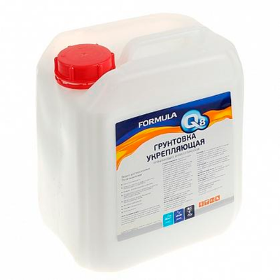 Грунтовка ВД укрепляющая 10кг Formula Q8