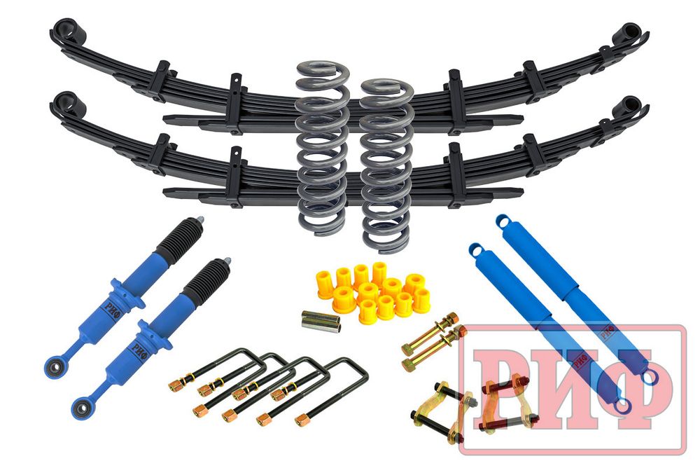 Лифт-комплект арктический Toyota Hilux 2015+ лифт 30 мм мягкий РИФ Лифт-комплект арктический Toyota Hilux 2015+ лифт 30 мм мягкий РИФ