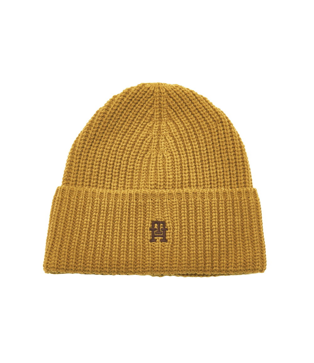 шапка monogram Tommy Hilfiger - горчичный(AW0AW14286)