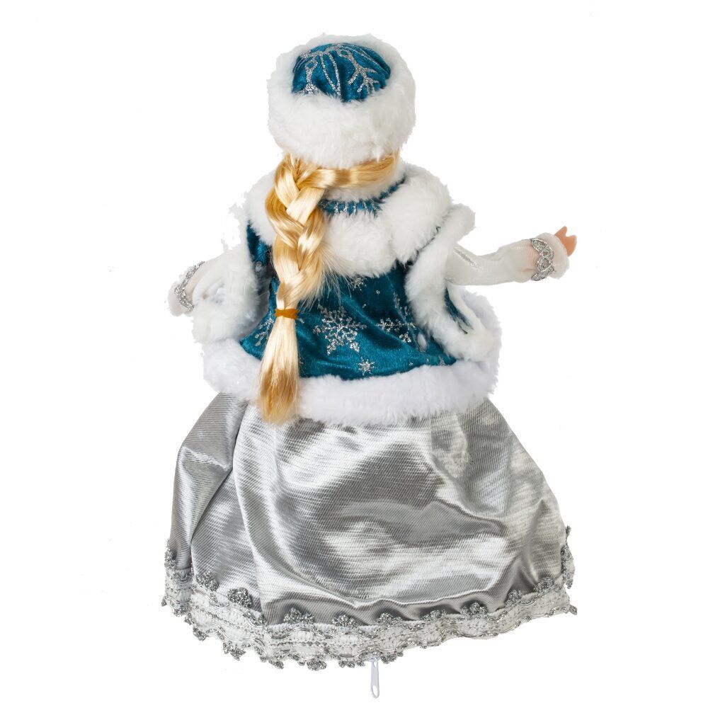 GAEM Снегурочка с ёмкостью для конфет, L18 W13 H33 см