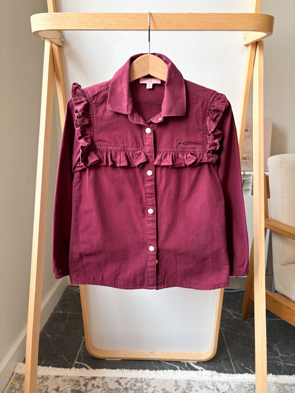 Хлопковая блузка Sacoor, 104