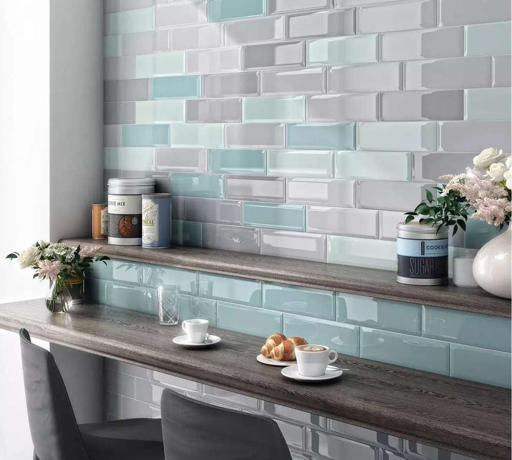 Плитка настенная Kerama Marazzi Аккорд 8.5x28.5 см 0.97 м² глянцевая цвет зеленый