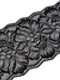 03-278 Кружево эластичное 18 см, черный