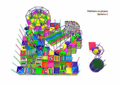 Детский игровой лабиринт «Цирковая Страна Чудес»