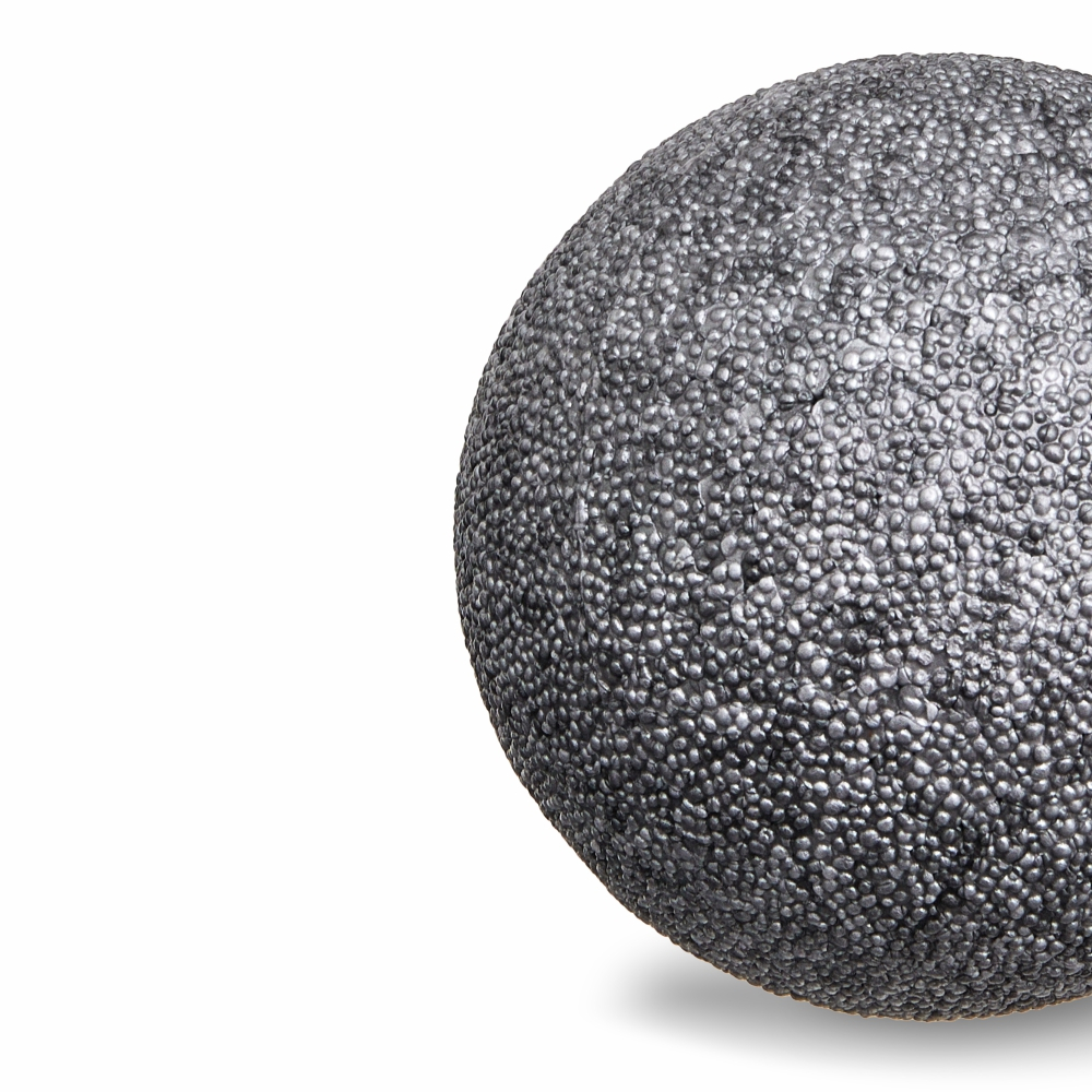 Шар массажный одинарный 8 см серый