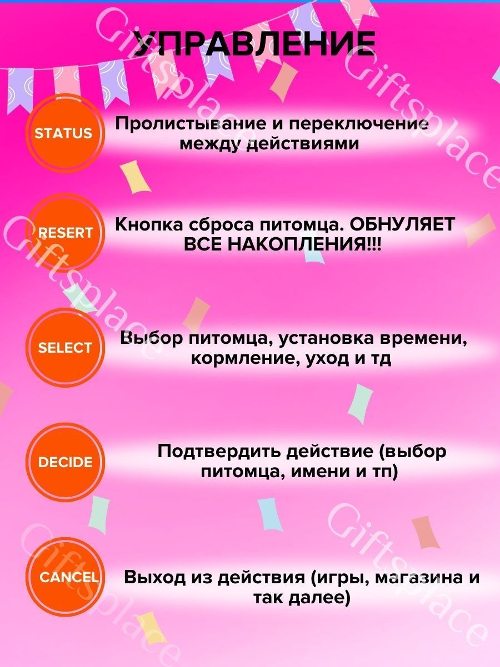 Тамагочи игрушки интерактивные для детей