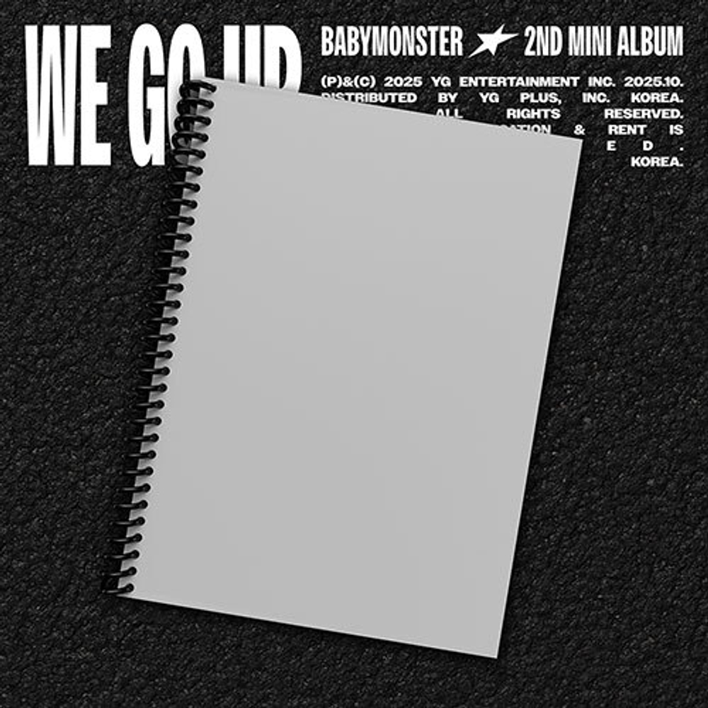 Альбом BABYMONSTER - 2nd MINI ALBUM WE GO UP