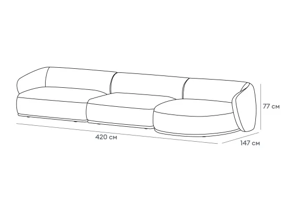 Диван Fabro 851156
