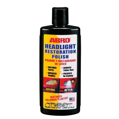 Полироль фар 237 мл (ABRO)