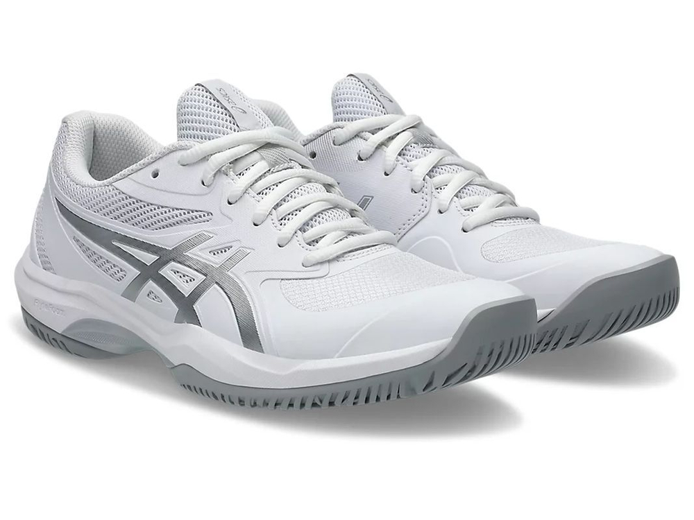 Женские Кроссовки теннисные Asics Game FF - white/pure silver