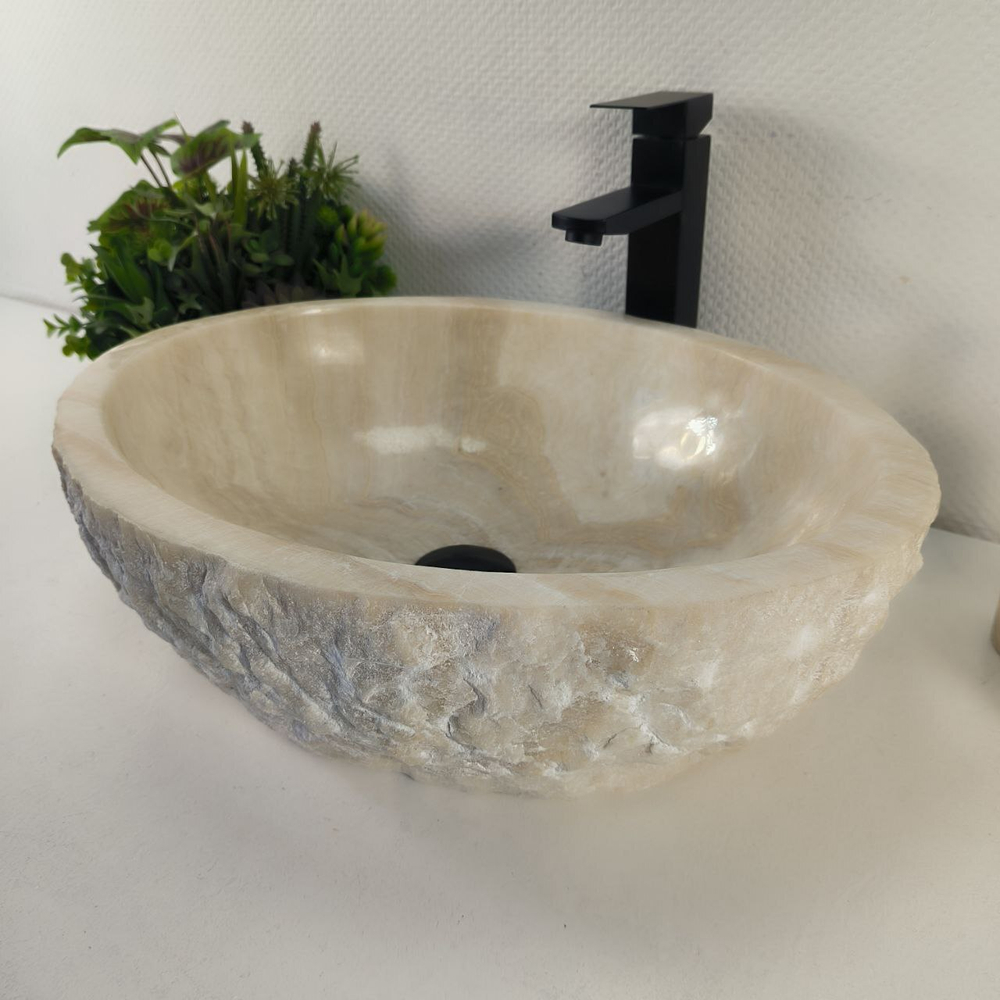 Раковина из оникса Erozy White EO-64265 51*41*15 0213