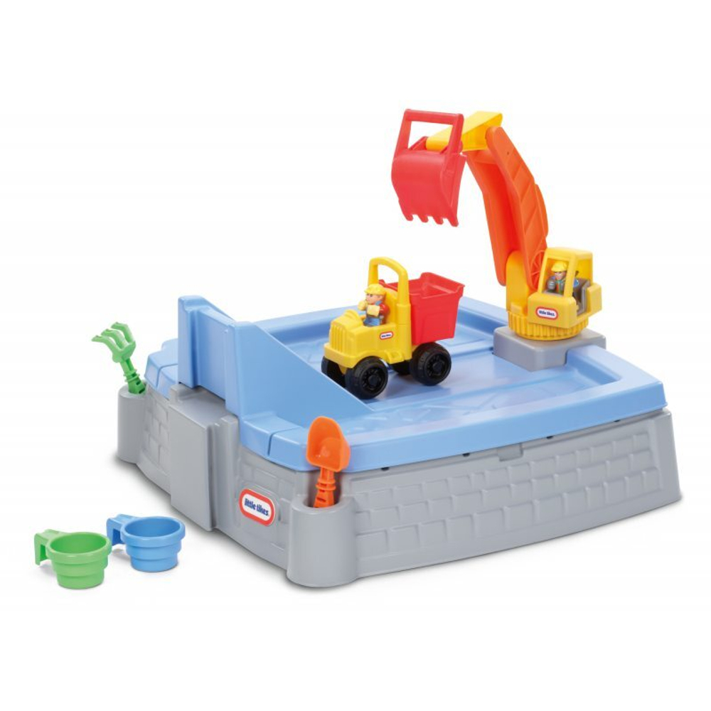 Little Tikes - Песочница Строительная площадка с экскаватором 624520 / артикул   624520  / GTIN 050743624520