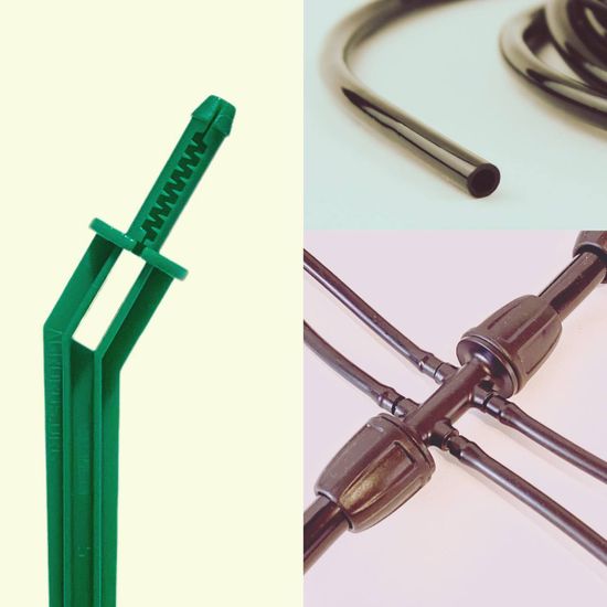 Комплект капельного полива ТОЧКА РОСЫ ПРОФ на 84 растения (для ёмкости)