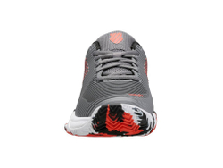 Детские теннисные кроссовки K-Swiss Hypercourt Express 2 HB Junior - steal gray/jest black/spicy orange