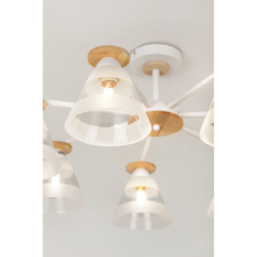 Люстра Rivoli Theothila 9177-308 7 х Е27 60 Вт модерн | Rivoli