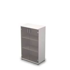 6ШД.017.3 Шкаф для документов средний со стеклом (800*450*1348)