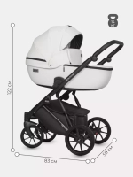 Коляска MONTANA ECCO (2 в 1) (RIKO BASIC) 11 White (белый)
