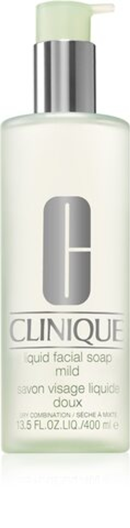 Clinique Liquid Facial Soap Mild - жидкое мыло для сухой и комбинированной кожи /   400  ml  / GTIN 20714322014