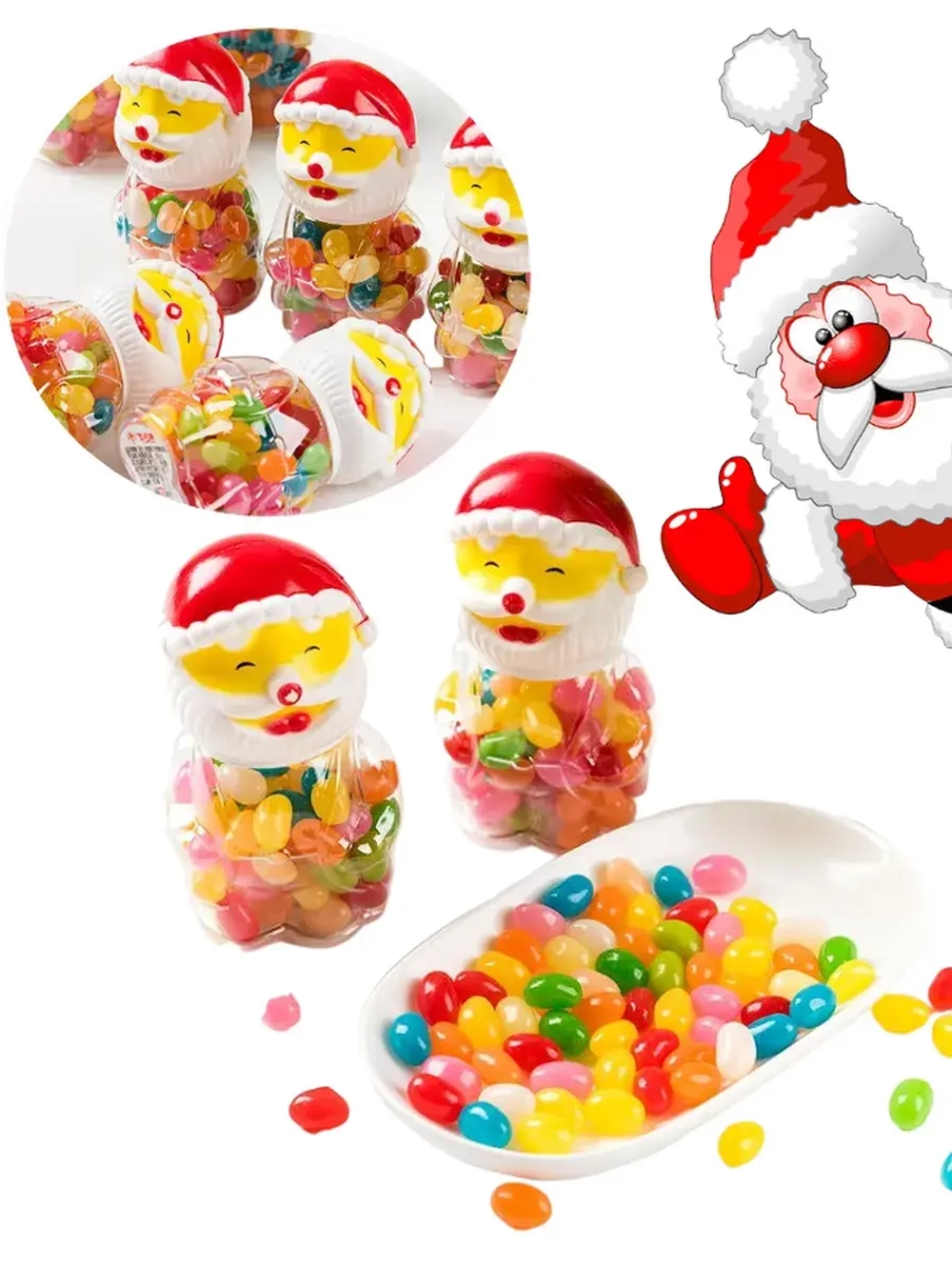 Новогоднее драже Дед Мороз 75 г * 2 шт