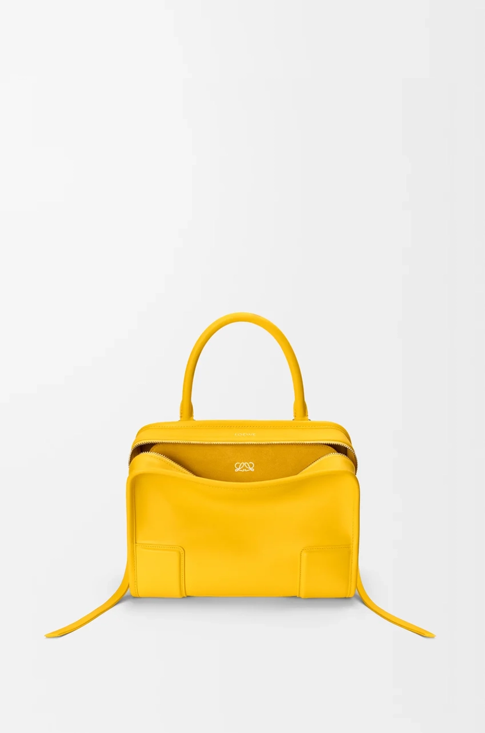 Loewe Маленькая сумка Amazona 180 из мягкой телячьей кожи, желтый