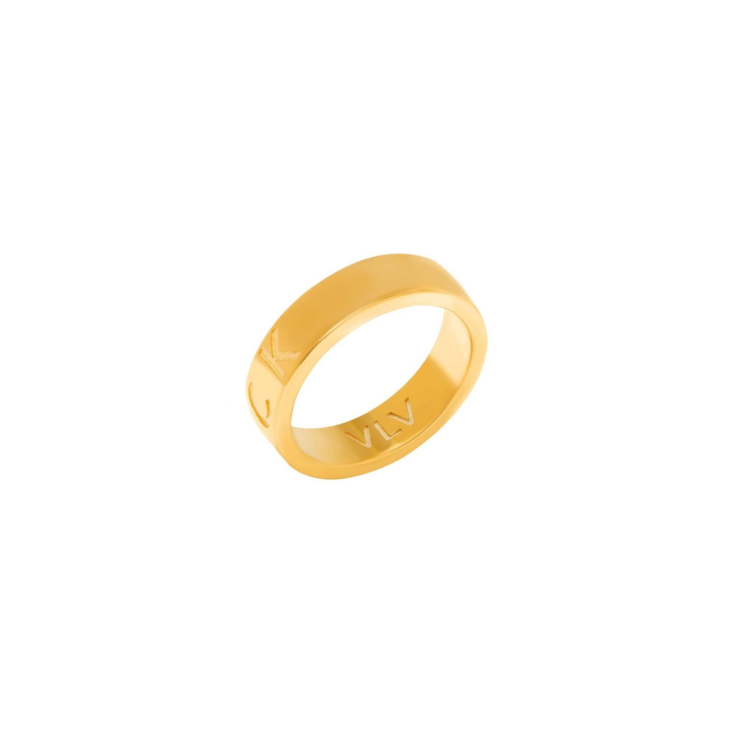 Кольцо Reminder Ring – F*CK Gold