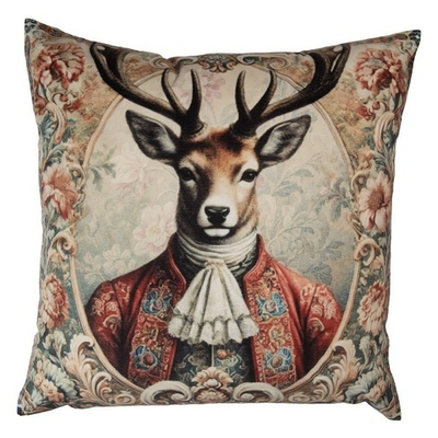 Наволочка декоративная "Олень" 45x45см Полиэстер