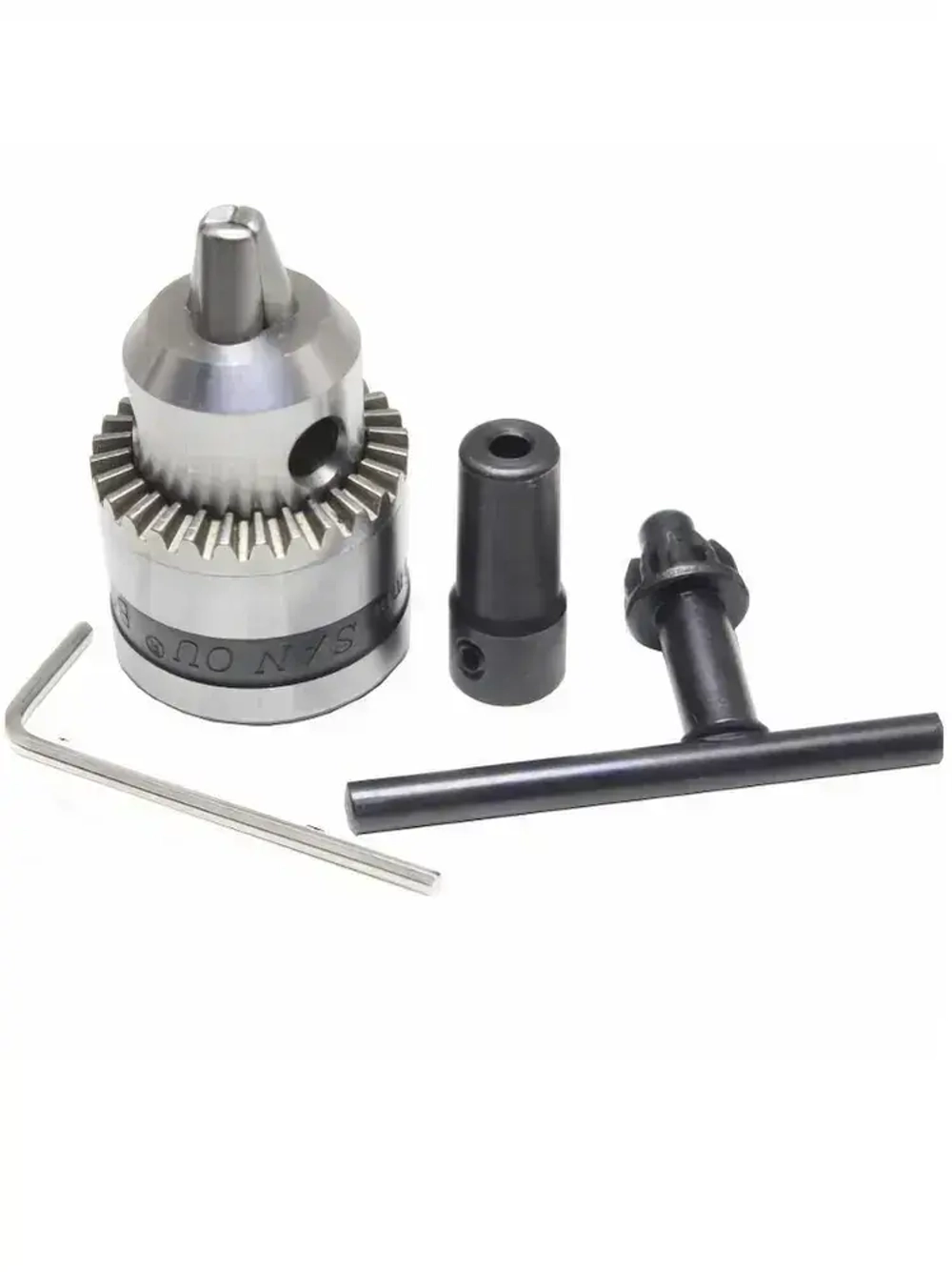 Сверлильный патрон ключевой 0.6-6мм B10 конус на вал ф5 мм