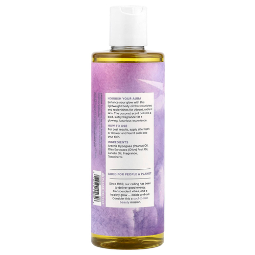 Heritage Store, Aura Glow Coconut, масло для тела, 237 мл (8 жидк. Унций)