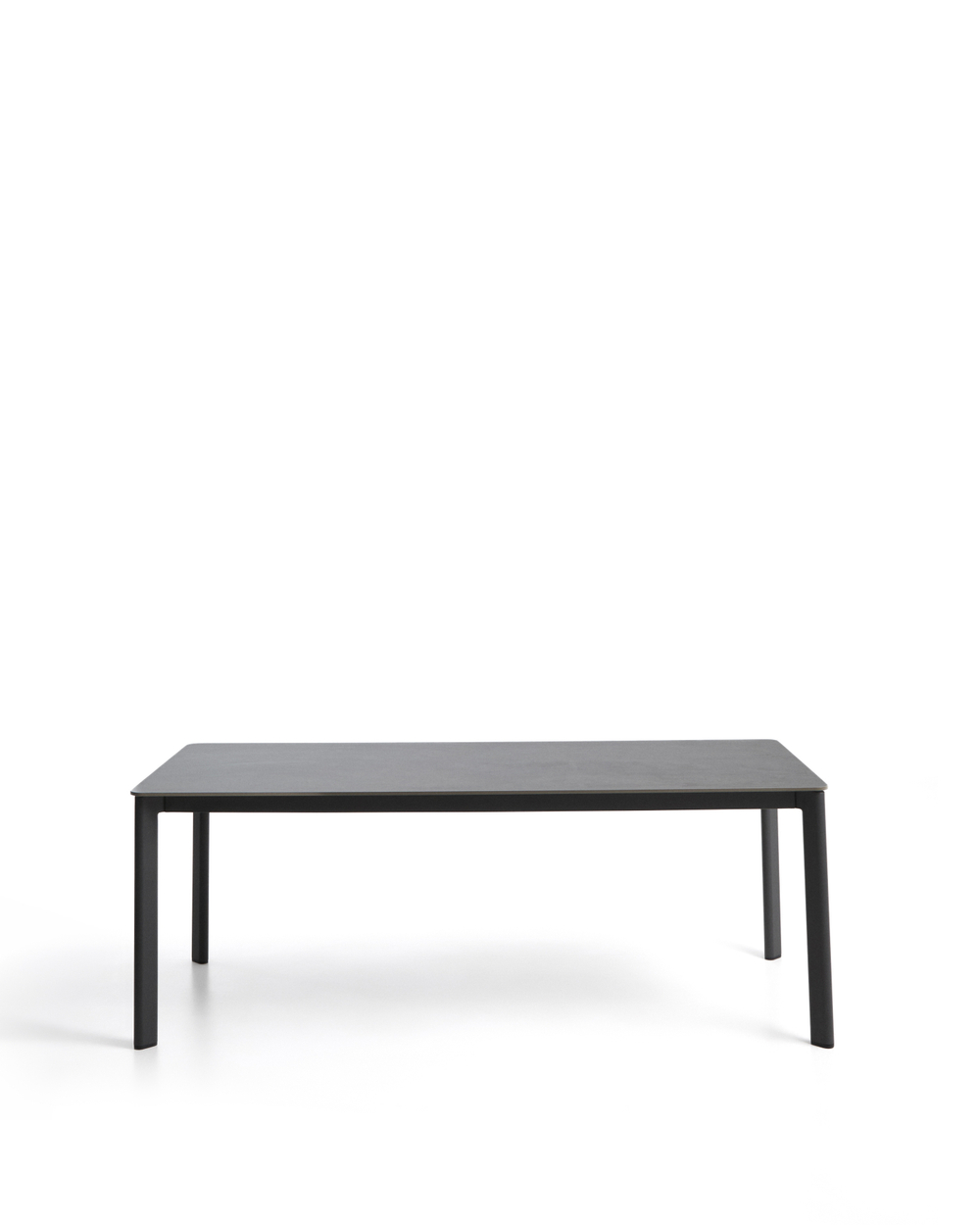 Уличный стол Anafi из спеченного камня и графитового алюминия 180 x 90см