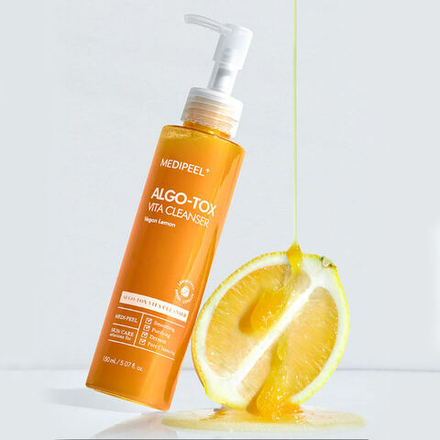 MEDIPEEL Кислородный гель для глубокого очищения с комплексом витаминов Algo-Tox Vita Cleanser